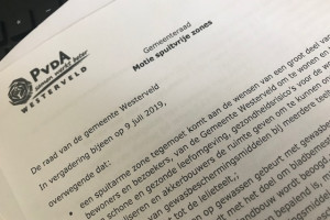 PvdA Westerveld neemt initiatief inzake een spuitarme zone.