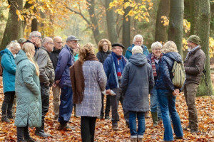 Wandeltocht met informatie over de gevolgen van overmatig stikstof op natuurgebieden